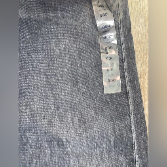 AE Strigid High-Waisted Stovepipe Jean in black. Sz 000 (23W) short - Picture 4 of 10